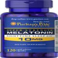 Rapid Release Melatonin 10Mg Capsule, Supports Sound Sleep, 120 Count, (Package
