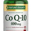 Nature's Bounty Max Strength CoQ-10 400mg 39 Rapid Release Softgels Exp. 02/26