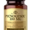 Solgar Pycnogenol 100 mg 30 Vegetable Capsules, Non-GMO Exp 2026