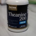 Jarrow Formulas Theanine 200/ 200 mg - 60 Vegan Veggie Caps - EXP 02/2025