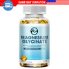 Magnesium Glycinate 500mg High Absorption,Improved Sleep,Stress & Anxiety Relief