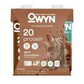 OWYN Protein Shake, Dark Chocolate, 4 Ct, 20g Free Shipping & Fast Ship