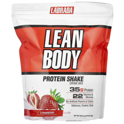 Labrada Nutrition, Lean Body, Protein Shake Drink Mix, Strawberry, 2.47 lb (1,120 g)