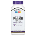 21st Century, Fish Oil, Omega-3, 1,200 mg, 90 Enteric Coated Softgels