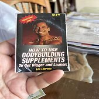 Lee Labrada Bodybuilding Supplements Cassette Tape Unopened 1997