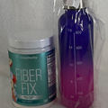 Vitauthority Prebiotic Fiber Fix Powder Gut Digestive Weight Loss & Water Bottle