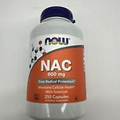 NOW Foods NAC N-Acetyl Cysteine 600mg 250cap Free Radical Protect Selenium 11/28