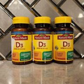 3x Nature Made Vitamin D3 1000IU Bone Teeth Muscle Health Support Tablets 100ct