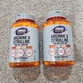 X2 LOT- Sports Arginine & Citrulline 500 mg/ 250 mg, 240 Caps Total [2 Pack]