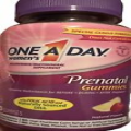 One A Day Women's Prenatal Multivitamin Gummies! Folic Acid, DHA ✨EXP 03/2024✨