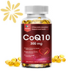 300mg Coenzyme Q-10 Antioxidant, Heart Health Support, Increase Energy & Stamina