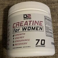 D2 Nutrition Creatine for Women -(70servings)-"Growth/Energy/Endurance/Recovery"