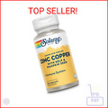 Solaray Zinc Copper Supplement, Bioavailable Amino Acid Chelate, Immune Support,