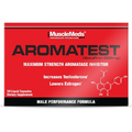 MuscleMeds AROMATEST Testosterone Booster & Aromatase Inhibitor, Lowers Estrogen, Supports Muscle Building & Strength, Anti-Aging Hormone Replacement for Men, 30 Liquid caps