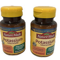 Nature Made Potassium Gluconate 550 mg 100 Tablets (Pack of 2)  Exp. 1/2026 2 Pk