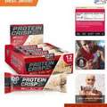 Protein Crisp Bars - Whey Protein, 20g Protein, Gluten Free, Low Sugar - 12 Pack