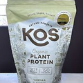 Nature-Powered KOS Organic Plant Protein, Vanilla Flavored, 2.3 LB Exp 05/2025