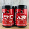 2 Tubs Six Star 100% Whey Protein Strawberry Smoothie 1.80 Lbs