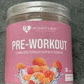 Women's Best Pre-Workout Booster Powder, Sour Peach Candy, 300g, 10.6oz 04/25