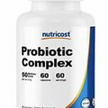 Nutricost Probiotic Complex - 50 Billion CFU 60 Capsules - Probiotic for Men and