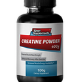 Best Creatine Powder - Creatine Powder 100mg - Creatine Powder to Boost Performance and Muscle Mass (1 Bottle)