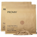 Promix Whey Protein Powder, Chocolate Peanut Butter - 5lb Bulk - Grass-Fed & 100% All Natural - ­Post Workout Fitness & Nutrition Shakes, Smoothies, Baking & Cooking Recipes - Gluten-Free