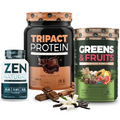 Nutrology Wellness Bundle - Muscle Recovery & Adrenal Health, Antioxidants & Immune Support, Superfoods & Probiotics, Gluteen Free