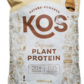 Nature-Powered KOS Organic Plant Protein, Vanilla Flavored, 2.3 LB Exp 05/2025