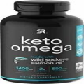 Keto Omega Fish Oil with Wild Sockeye Salmon Antarctic Krill Oil Astaxanthin  Co