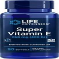 Life Extension Super Vitamin E 268 mg Non-Synthetic for Whole-Body Health,