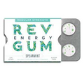 Rev Gum Caffeine Energy Gum | Regular Strength 60mg of Caffeine per Gem |