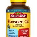 Nature Made Flaxseed Oil 1,000 mg 100 Sgels Exp 06/2026