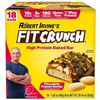 Chef Robert Irvine’s Fitcrunch Chocolate Peanut Butter Whey Protein Bars, 18-count, 1.62oz