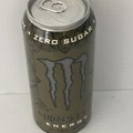 Monster Energy Drink Ultra Gold Sales Sample Can With Minor Flaws. See Pics***