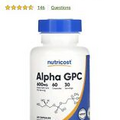 Alpha GPC 600Mg, 60 Vegetarian Capsules - Non-Gmo and Gluten Free