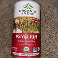 Organic India Psyllium Whole Husk 12 oz 340 g Gluten-Free, Kosher, Organic 2/26
