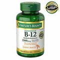 Nature's Bounty Vitamin B-12 2500 mcg 300ct CHERRY Flavor Quick Dissolve Tablets