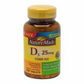 Vitamin D3 1000IU 300 Tabs By Nature Made