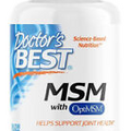 DOCTORS BEST MSM CAPSULES 180 VEG CAPS JOINT SUPPORT SUPPLEMENT DR. BEST OPTIMSM