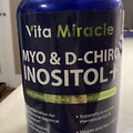 Inositol Supplement Myo-Inositol & D-Chiro Inositol Capsules 2000mg 40:1 Ratio