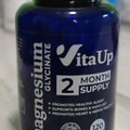 Vitaup Magnesium Glycinate 200Mg (Chelated) - USA Made Magnesium Bisglycinate -