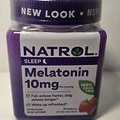 Natrol Melatonin 10mg 60 gummies strawberry flavor EXP 02/25