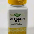NEW! Nature’s Way Vitamin B-6   100 Capsules Energy Support EXP: 05-31-2024