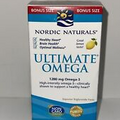 Nordic Naturals Ultimate Omega, Lemon Flavor -90 Soft Gels 1280mg Omega 3