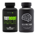 Sculpt Nation by V Shred Test Boost Max and Neuroctane Brain Supplement Bundle