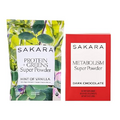 SAKARA Protein + Greens & Metabolism Super Powder Bundle - Organic Protein Powder & Greens Powder, Metabolism Drink Powder to Help Digestive Health