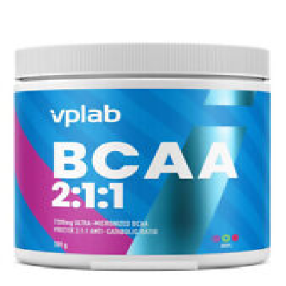 VPLAB BCAA 2:1:1 Drink Grape, 300 g L-Leucine, L-Isoleucine, L-Valine