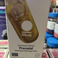 Ritual Prenatal Vitamins Folate& Choline-Neural Tube Support Omega3 60caps 11/24