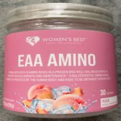 Womens Best EAA Amino Peach Flavor 30 Servings 12/2025