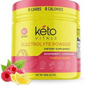 Keto Vitals Electrolyte Powder Raspberry Lemonade Energy Drink